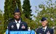 U.S. Air Force Chief Master Sgt. Tamar Dennis, outgoing Kisling Noncommissioned Officer Academy commandant, speaks at the academy’s Change of Responsibility ceremony on Kapaun Air Station, Germany, May 25, 2017. Dennis was the commandant for the academy for two years, overseeing 13 classes and more than 1,700 students. During the ceremony, Dennis passed the Kisling NCOA guidon to the presiding officer, who then passed it to Glascock, symbolizing the shifting of leadership. (U.S. Air Force photo by Senior Airman Tryphena Mayhugh)