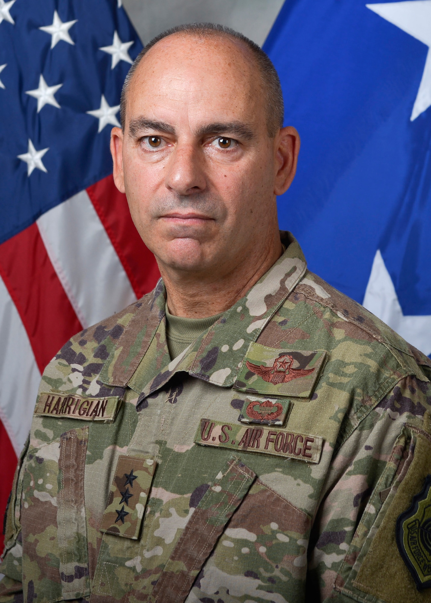 Official Photo of U.S. Air Force Lt. Gen. Jeffrey L. Harrigian, Commander, U.S. Forces Central Command, at Al Udeid Air Base, Qatar, on May 26, 2017. (U.S. Air National Guard photo by Master Sgt. Andrew J. Moseley/Released)