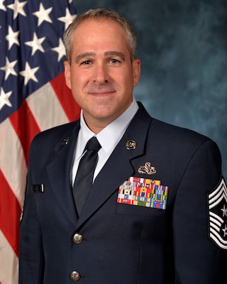 Chief Master Sergeant Kristopher K. Berg, Command Chief Master Sergeant for the 502d Air Base Wing, as well as the Command Chief Master Sergeant for Joint Base San Antonio, Texas, which spans over 64 miles and is comprised of 266 mission partners with over 80,000 full-time employees. 