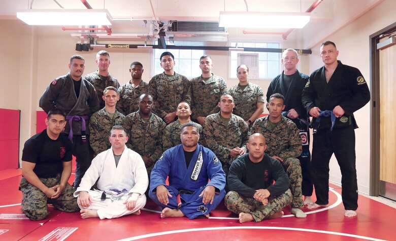 The Muay Thai seminar was the second in a training and lecture series designed by Headquarters and Service Battalion (H&S Bn) at Yale Hall, in which Marines were taught the basics of Muay Thai, also known as Thai Kickboxing.