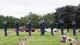 A Dover Air Force Base Honor Guard firing team fires a salute at a Memorial Day commemoration May 29, 2017, at Sharon Hills Memorial Park in Dover, Del. Memorial Day is a federal holiday for remembering service members who died while serving in the armed forces. (U.S. Air Force photo by Senior Airman Zachary Cacicia)