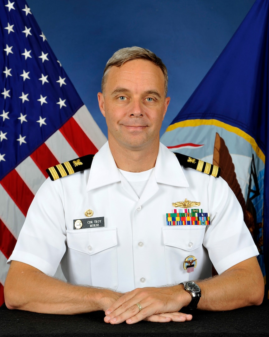 Navy Supply Corps Cmdr. Troy C. Morse has been awarded the Defense Meritorious Service Medal for his achievements while serving as commander, Defense Logistics Agency Distribution Pearl Harbor, Hawaii.