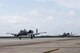 Aircraft from the 23d Wing conducted a surge exercise May 22, 2017, at Moody Air Force Base, Ga. The exercise was conducted in order to demonstrate the wing's ability to rapidly deploy combat ready forces across the globe. The 23d Wing maintains and operates A-10C Thunderbolt IIs, HH-60G Pave Hawks, and HC-130J Combat King II aircraft for precision attack, personnel recovery and combat support worldwide. (U.S. Air Force photo by Senior Airman Janiqua Robinson) 