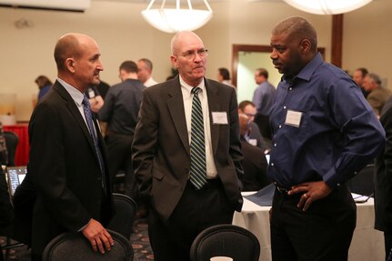 The Cartridge Actuated Device/Propellant-Actuated Device (CAD/PAD) Joint Program Office (JPO) hosted its 2017 CAD/PAD Industry Summit on Joint Base Andrews, April 28-29, to discuss new initiatives as well as  current and emerging requirements in the field.  U.S. Navy Photo by Matthew Poynor.