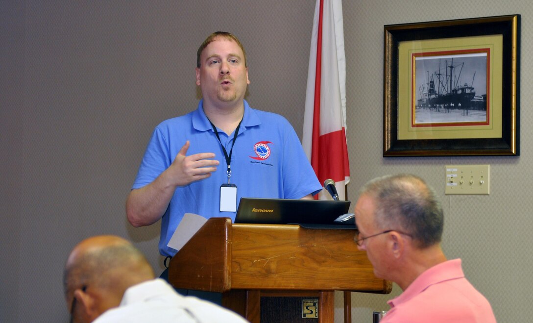 NOAA Warning Coordination Meteorologist Jason Beaman shared NOAA’s prediction of an above-normal hurricane season in the Atlantic this year. Beaman said NOAA predicts 11 to 17 named storms, five to nine hurricanes and, possibly, two to four major hurricanes this year. 