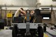 U.S. Air Force Staff Sgt. Michael Maldonado, left, and Senior Airman Stephen Kelly, 20th Equipment Maintenance Squadron aerospace ground equipment journeymen, perform maintenance on an A/M32A-60 generator at Shaw Air Force Base, S.C., May 24, 2017. An A/M32-60 is used by maintenance agencies to troubleshoot the output and input of the engine and electrical systems of the F-16CM Fighting Falcon. (U.S. Air Force photo by Airman 1st Class Christopher Maldonado)