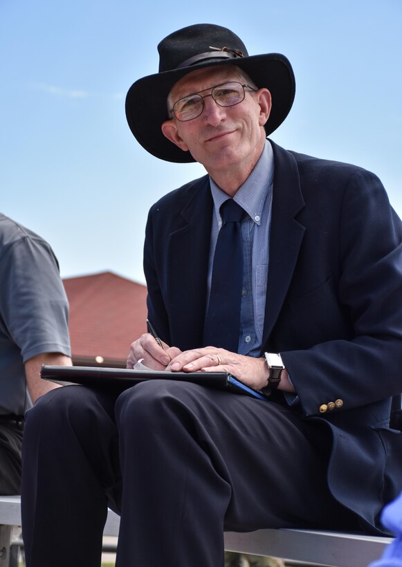 Ward Zischke, 88th RSC command historian attends a ceremony to dedicate a plaque at Camp Dodge, Iowa on May 25, in honor of the 88th Infantry Division's beginning there in 1917. The plaque will be permanently on display at the Iowa Gold Star Museum at Camp Dodge.