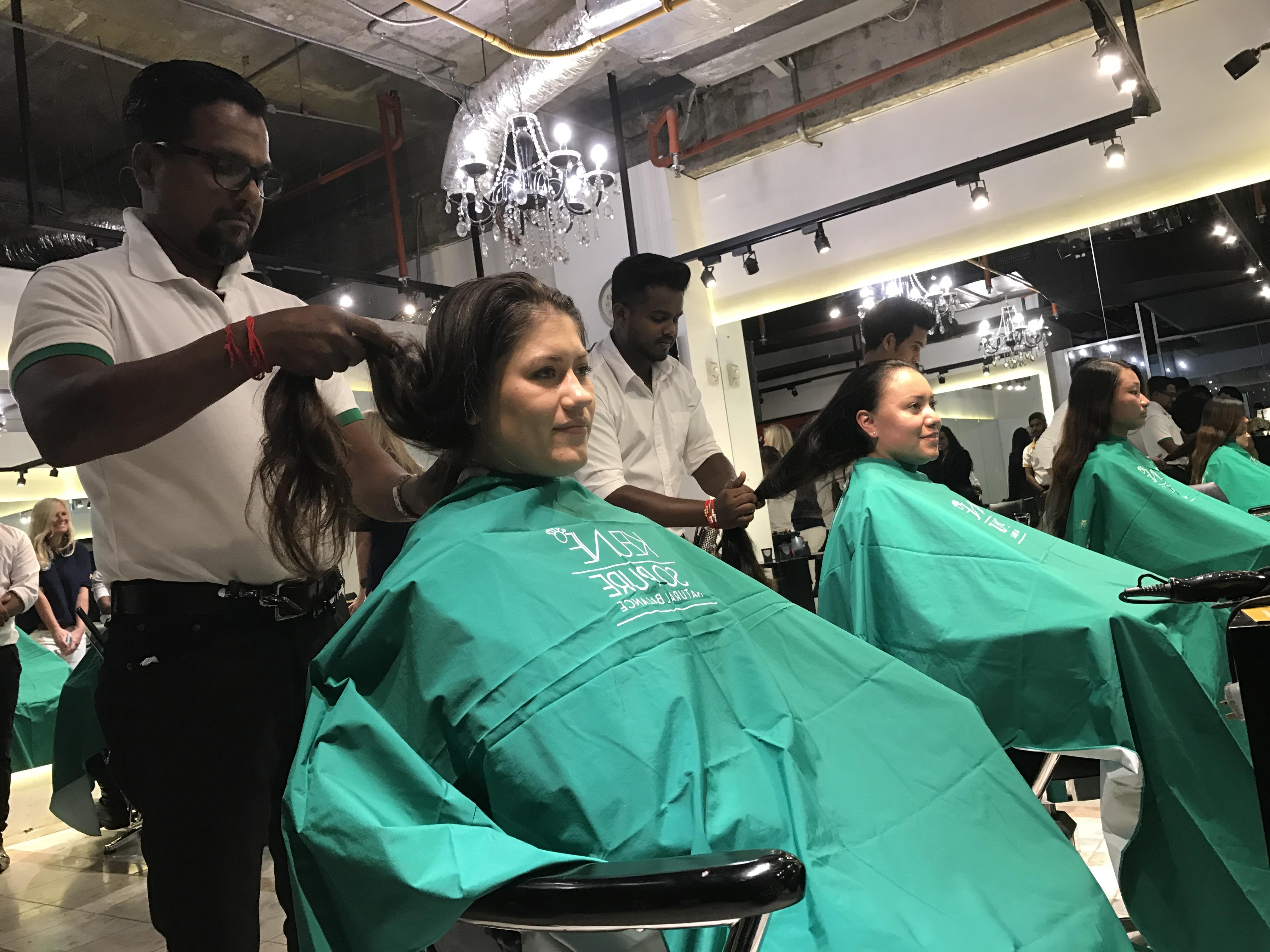 Princeton Sailors Donate Hair to Cancer Patients in Sri Lanka