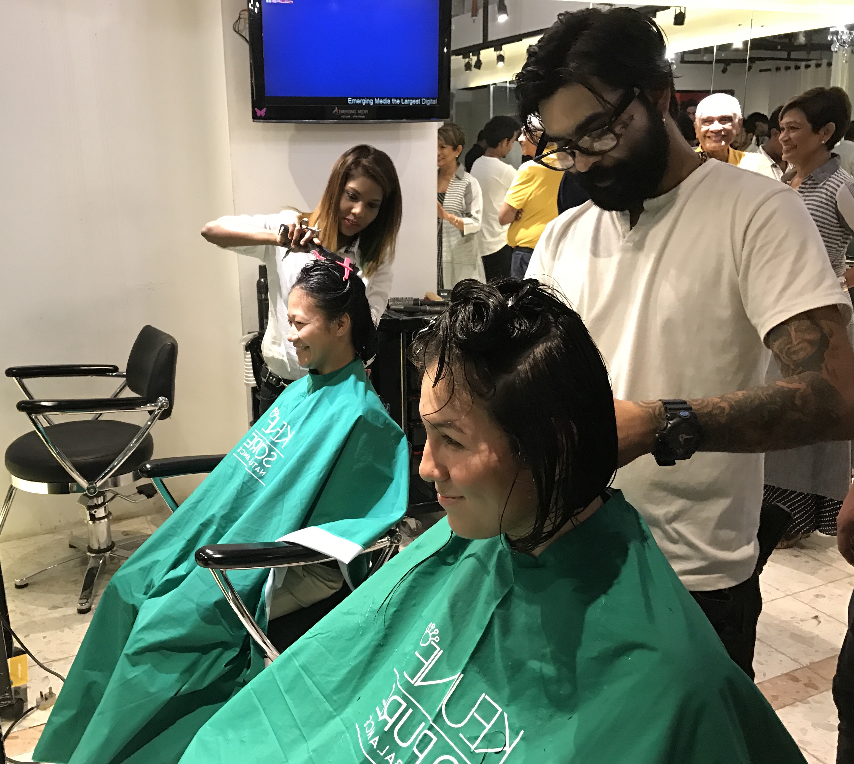 princeton sailors donate hair to cancer patients in sri