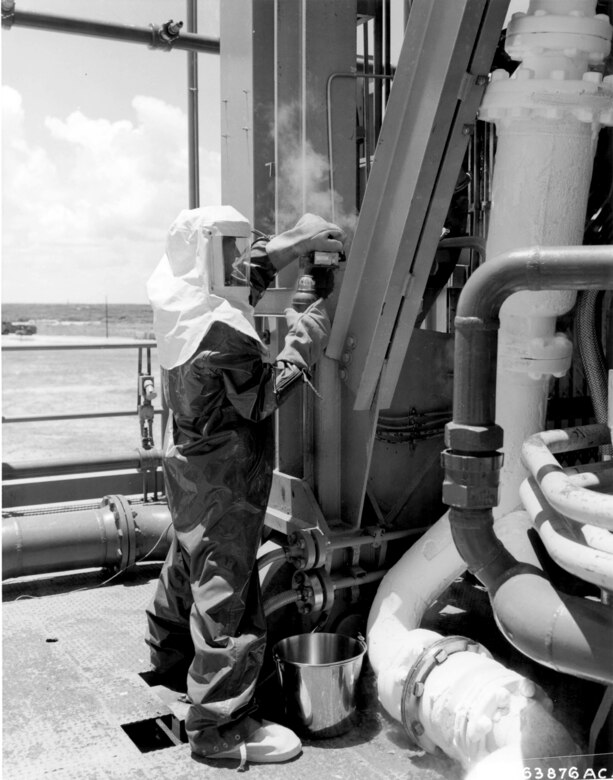 Rocket Fuel Handlers Exhibit > National Museum of the United States Air
