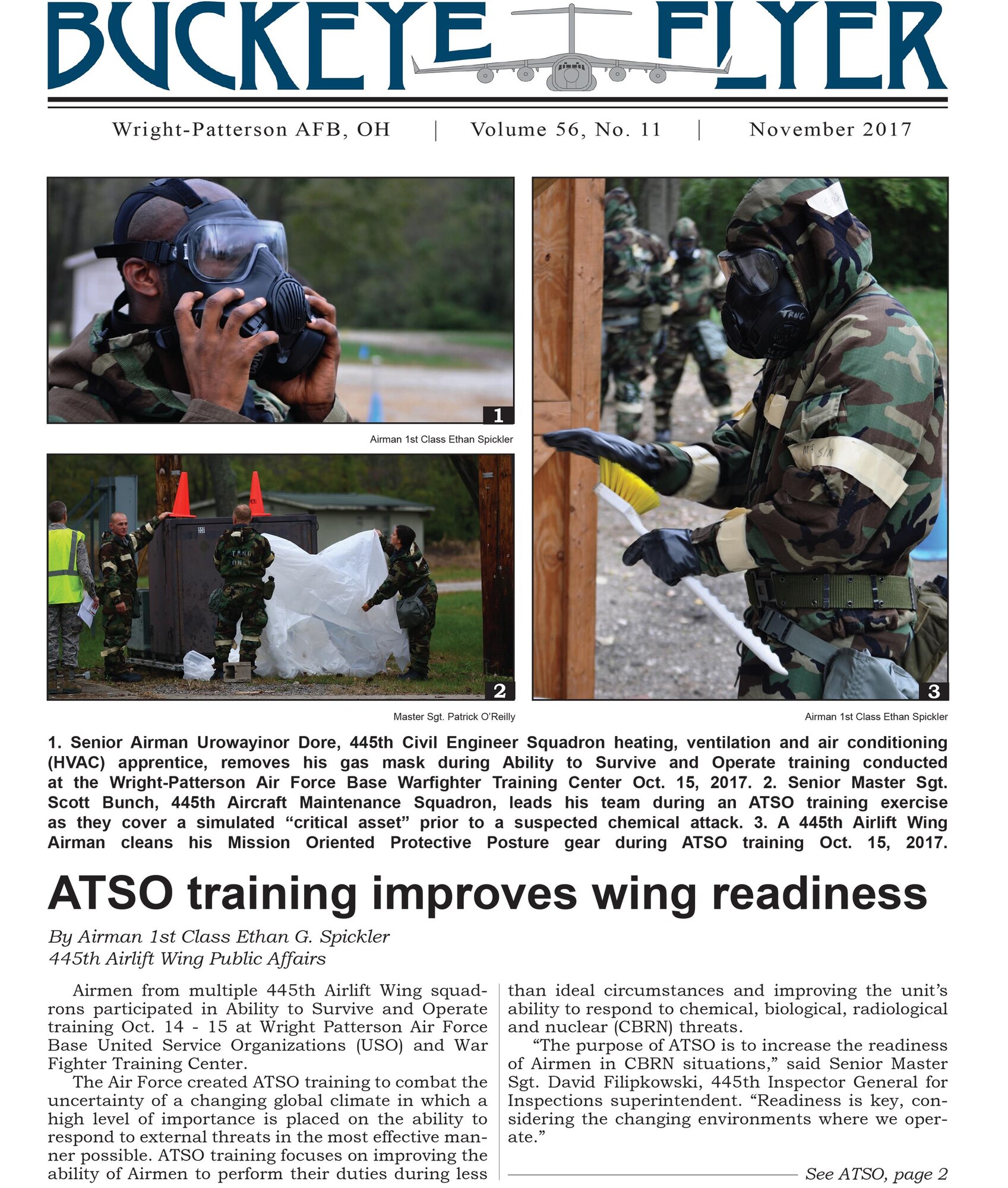 The November 2017 issue of the Buckeye Flyer is now available.