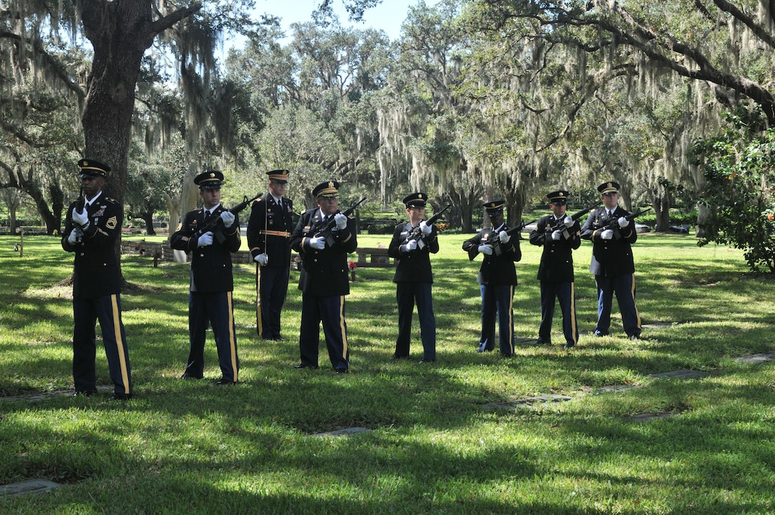 Funeral Honors team