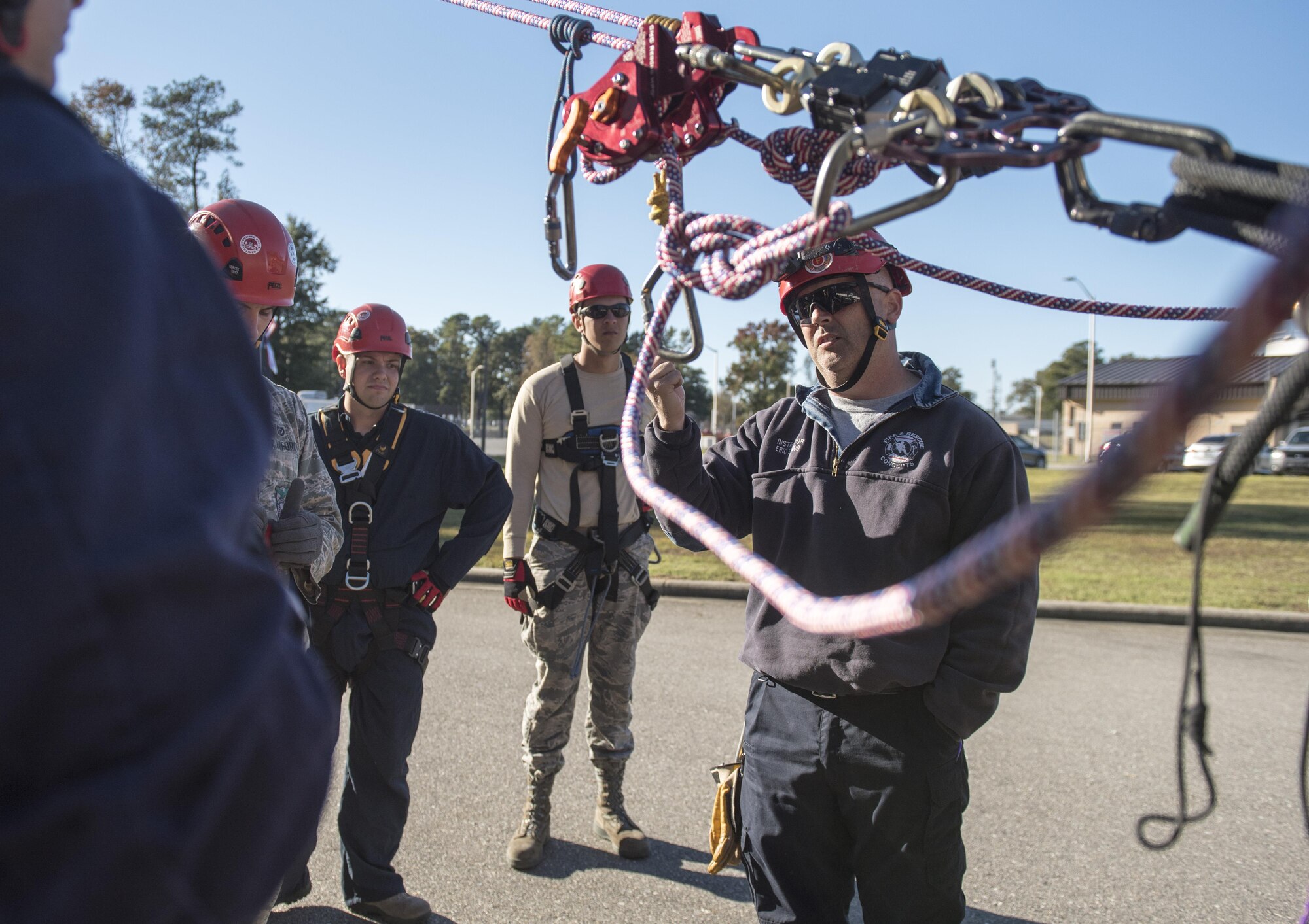 4th CES firefighters certified in rescue ops