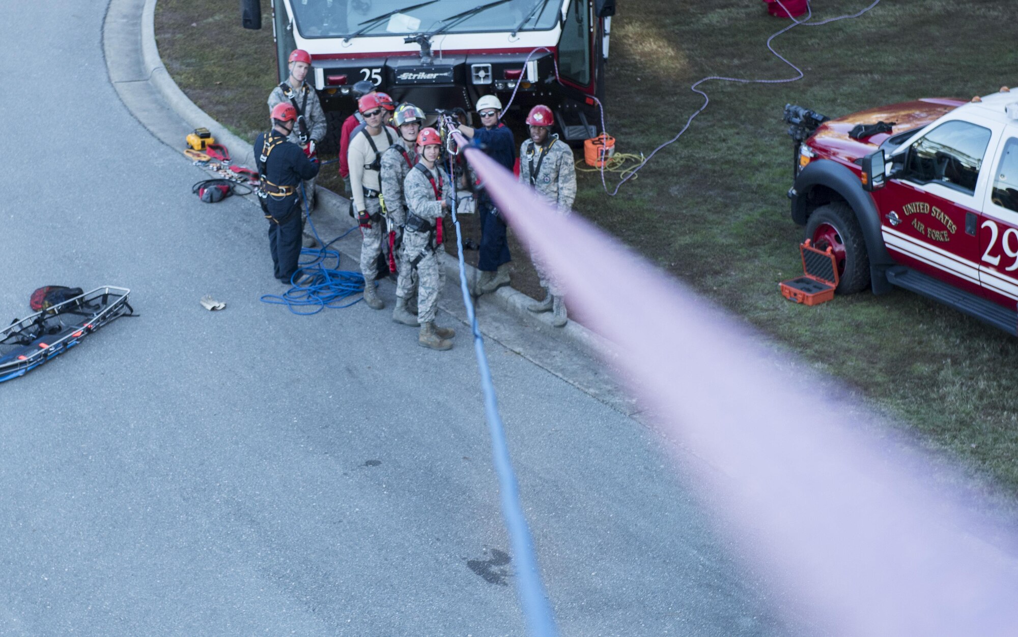 4th CES firefighters certified in rescue ops