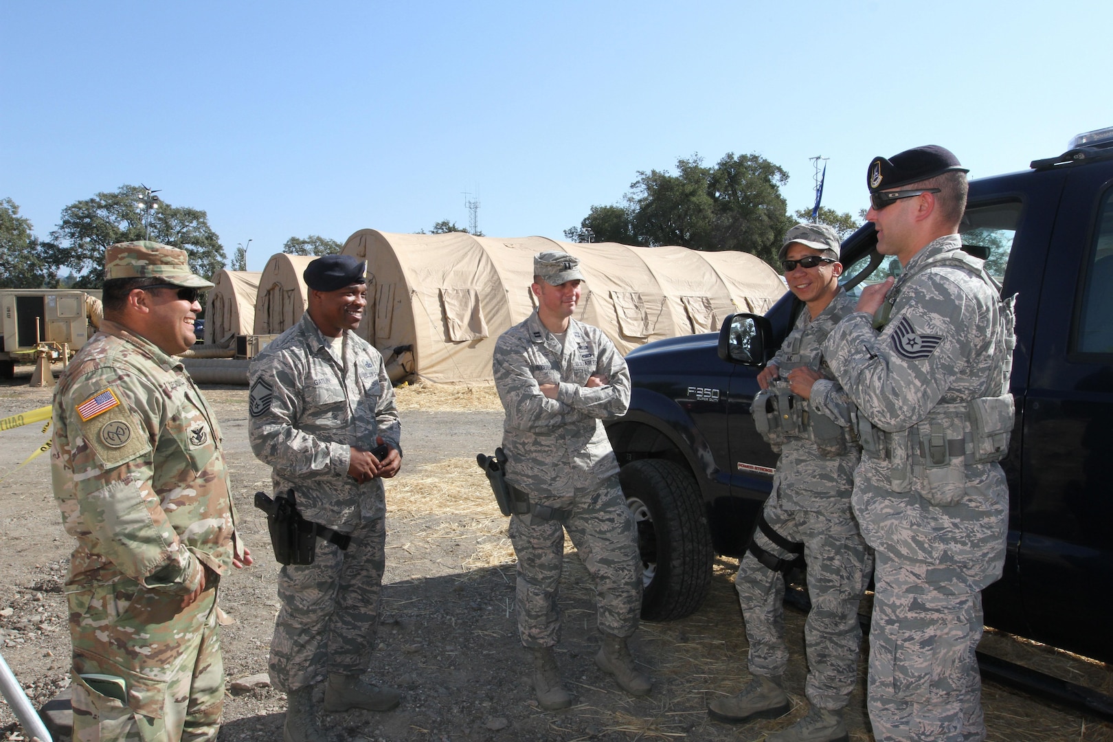 California Air Guard joins Army Guard in wildfire recovery > National ...