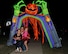 Kim Haith, base resident, poses for a photo with her children at Shaw Air Force Base, South Carolina, Oct. 31, 2017.
