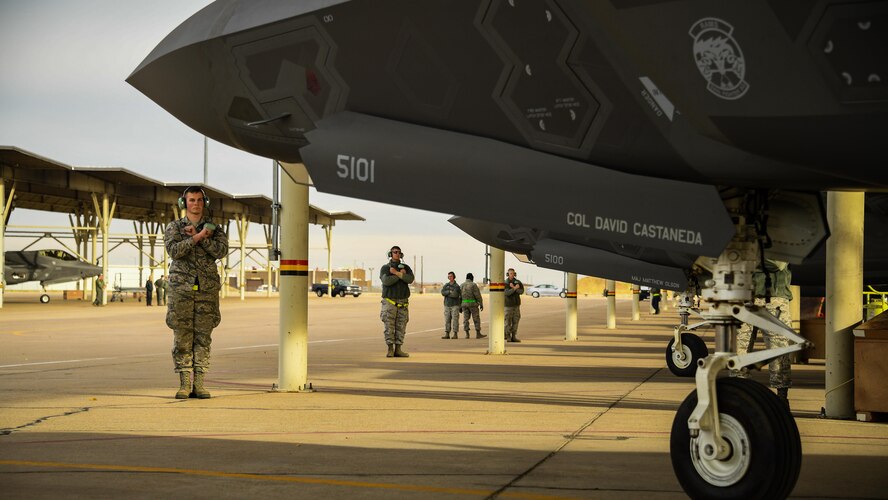 Hill F-35s deploy overseas for second time