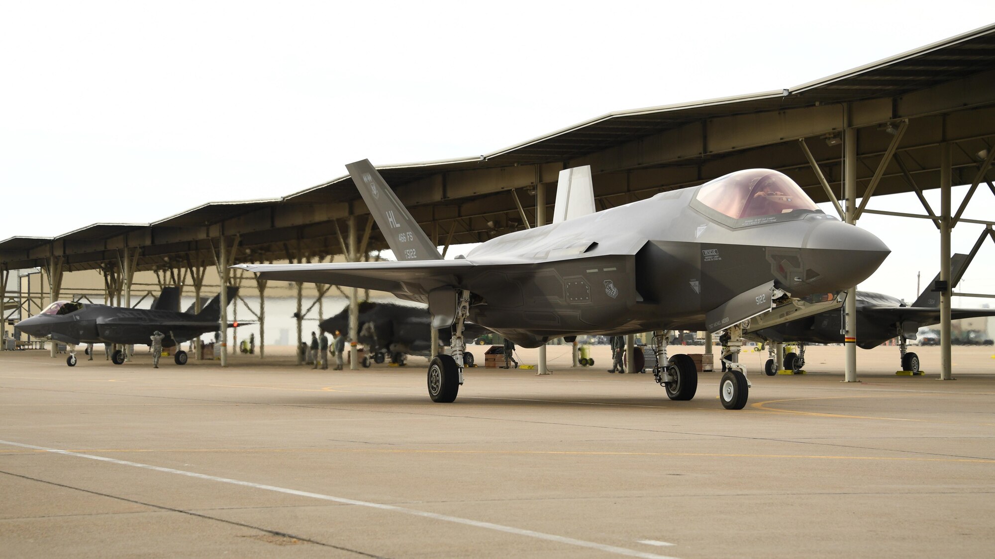 Hill F-35s deploy overseas for second time