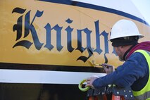 For the past few weeks, a C-7A Caribou has grabbed most of the Fort Eustis community’s attention as a restoration team returns the aircraft to its former glory—a U.S. Army Golden Knights plane.