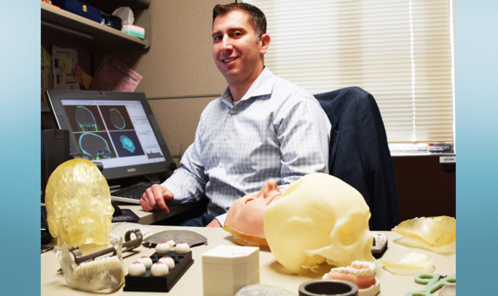 Peter Liacouras is director of the 3-D Medical Applications Center at Walter Reed National Military Medical Center in Bethesda, Maryland. (Courtesy Photo)