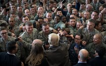 President Donald J. Trump visits Yokota Air Base