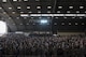 U.S. and Japanese military members wait for the arrival of President Donald J. Trump, before a Troop Talk, Nov. 5, 2017, at Yokota Air Base, Japan.