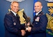 Lt. Gen. Mark C. Nowland, deputy chief of staff for operations, Headquarters U.S. Air Force, Washington, D.C., presents the Special Tactics Officer of the Year Award to 1st Lt. Bryan Hunt, a special tactics officer from the Kentucky Air National Guard’s 123rd Special Tactics Squadron, during a ceremony at the Pentagon in Washington, D.C. on Aug. 24, 2017. Hunt is the first Air Guardsman to receive the award. (U.S. Air Force photo by Scott M. Ash)