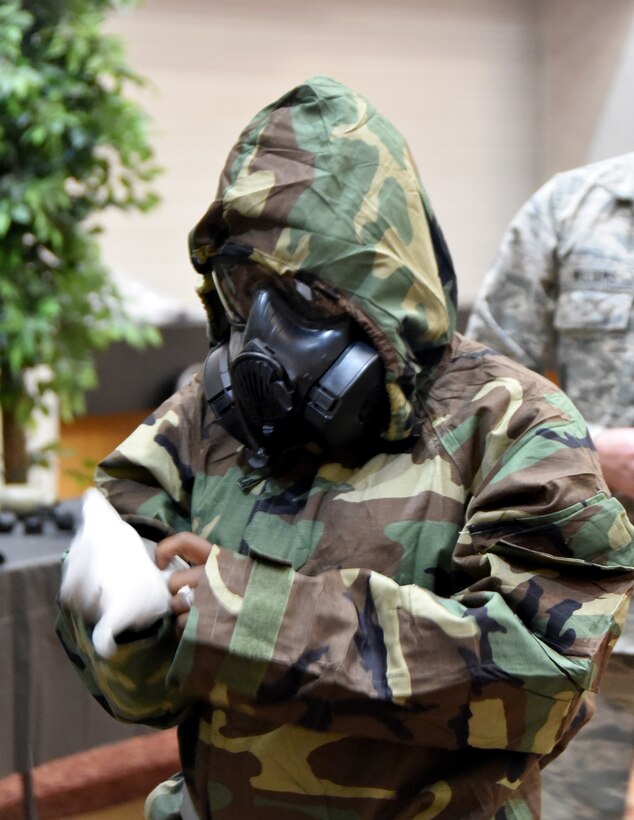 irmen of the 931st Air Refueling Wing participated in Chemical, Biological, Radiological, Nuclear, and Explosives training Nov. 4, 2017, McConnell Air Force Base, Kan. The keys for Airmen surviving in a combat environment include possessing the necessary skills needed to help protect themselves and their fellow Airmen and having the proper equipment to do so. CBRNE training helps teach these skills.