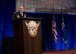 Gen. Robert Abrams, U.S. Army Forces Command commanding general speaks at the Airlift/Tanker Association and Air Mobility Command Symposium in Orlando, Fla., Oct. 26, 2017. This year’s conference theme, “Mobility Airmen: Agile, Innovative and Ready to Roll,” provides Air Force leadership, industry experts, and academia an opportunity to work together with current and former Mobility Airmen from around the world to discuss issues and challenges facing America and the Air Mobility community. A/TA provides leadership the opportunity to better understand the impact that more than 124,000 Total Force Mobility Airmen have on the global mobility mission. (U.S. Air Force photo by Tech. Sgt. Jodi Martinez)