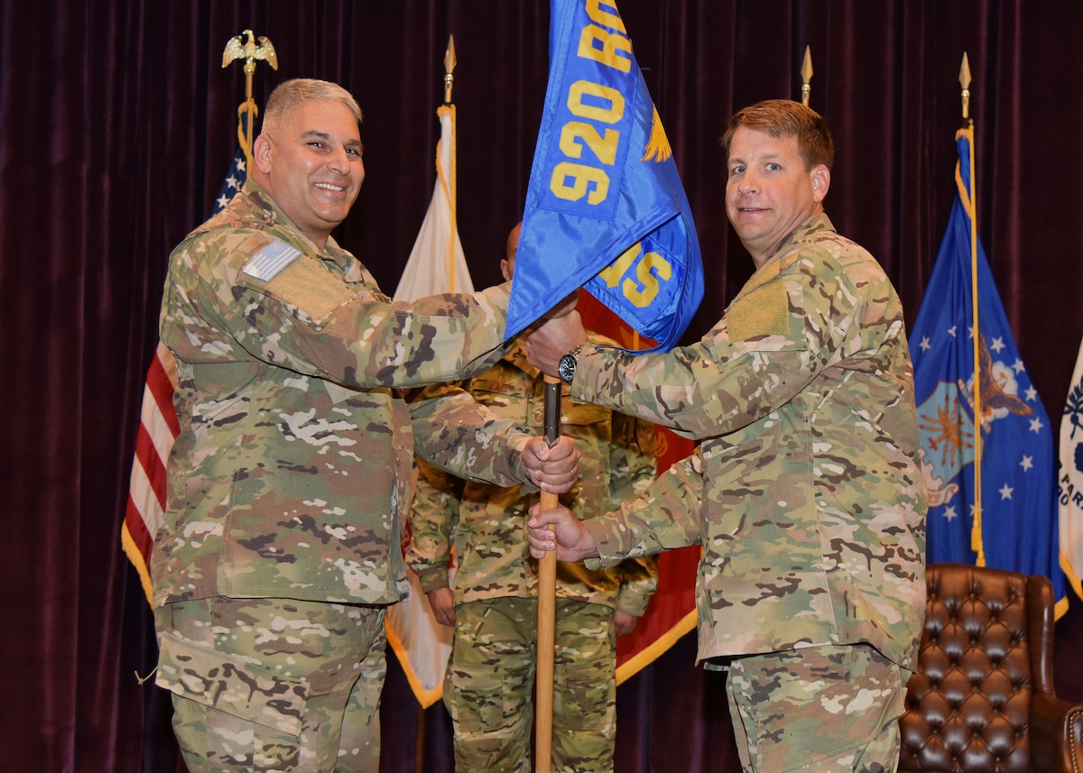 308th welcomes new commander > Air Force Reserve Command > News Article