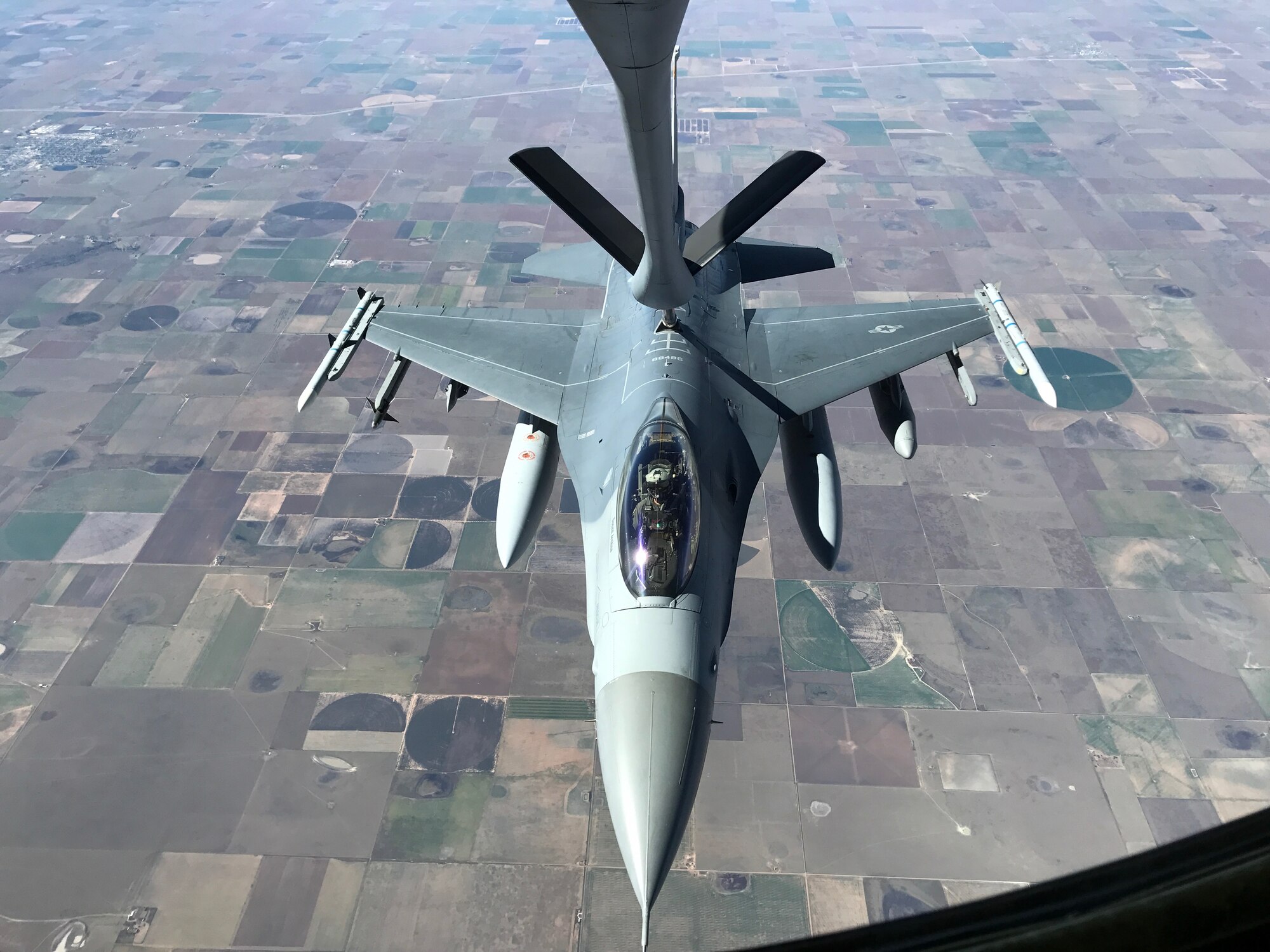 An F-16C from the 549th Combat Training Squadron