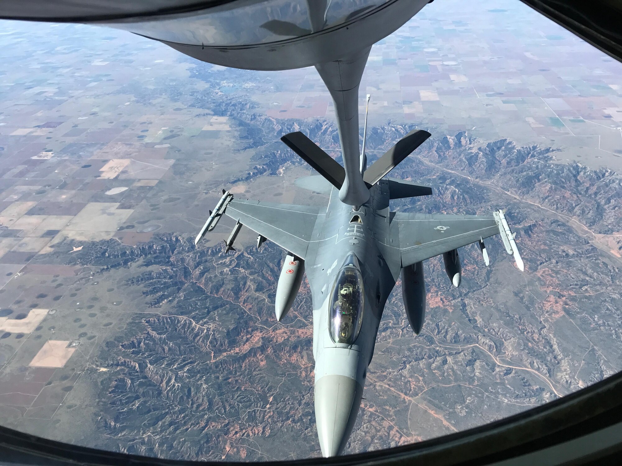 An F-16C from the 549th Combat Training Squadron