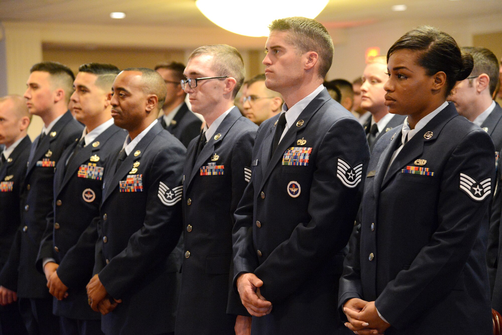Tinker's Community College of the Air Force Graduation ceremony recognized 126 graduates receiving 130 diplomas, with four Airmen earning more than one degree.