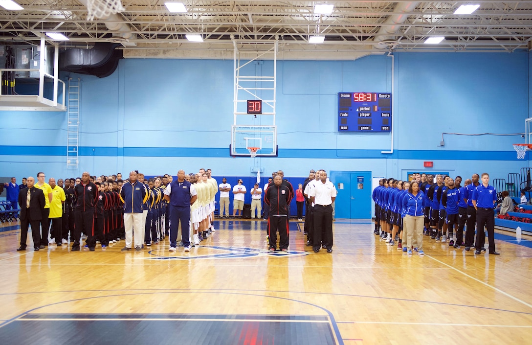 2017 Armed Forces Men's and Women's Basketball Championships, held from 1-7 November at the Chaparral Fitness Center at Joint Base San Antonio-Lackland, Texas.