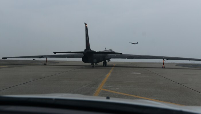 U-2 Dragon Ladies are launched during Global Thunder 18,