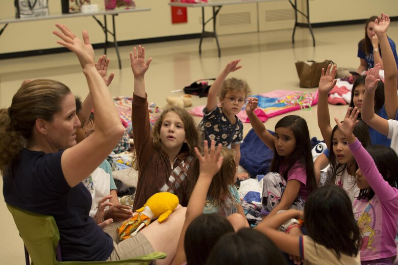 Col. Mariah McMillen discusses access to education with the Foster Girl Scouts