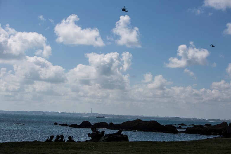 Marines with 1st Marine Aircraft Wing participated in the joint field training exercise Blue Chromite 2018, throughout the prefecture of Okinawa, Japan, October 23 – November 3, 2017.