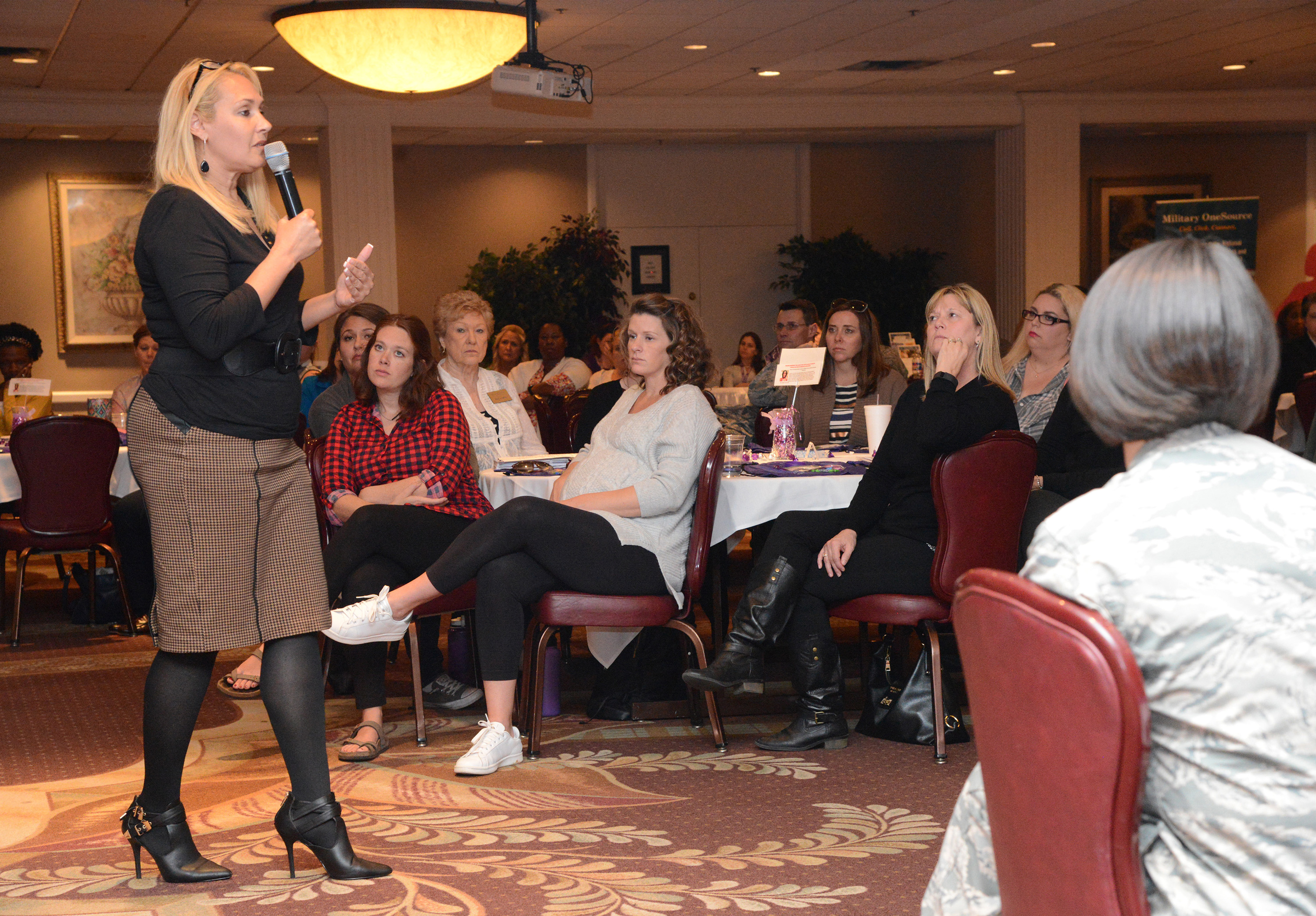 Domestic violence survivor tells story > Tinker Air Force Base