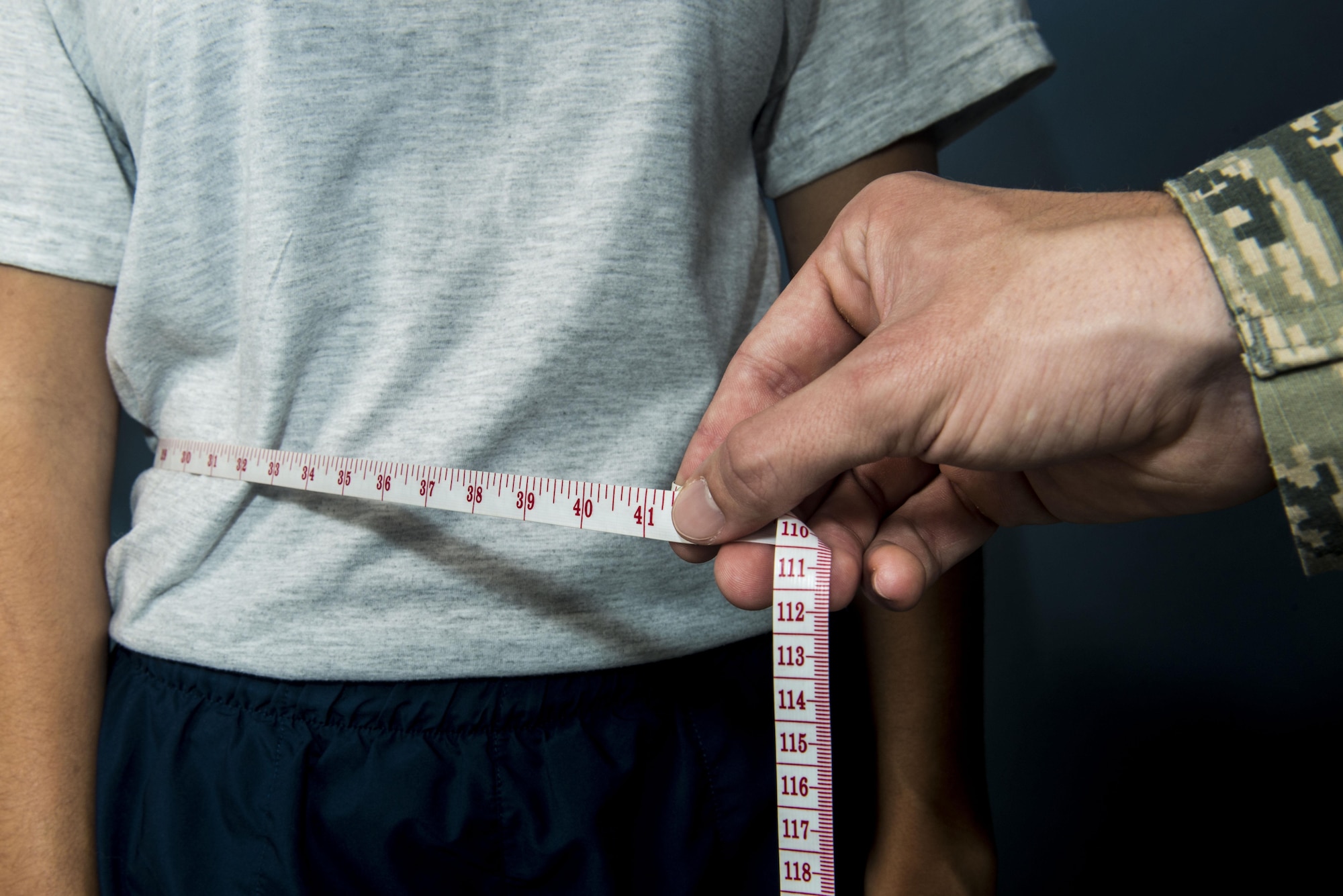 Maintaining a healthy weight is important for military members to stay fit to fight.