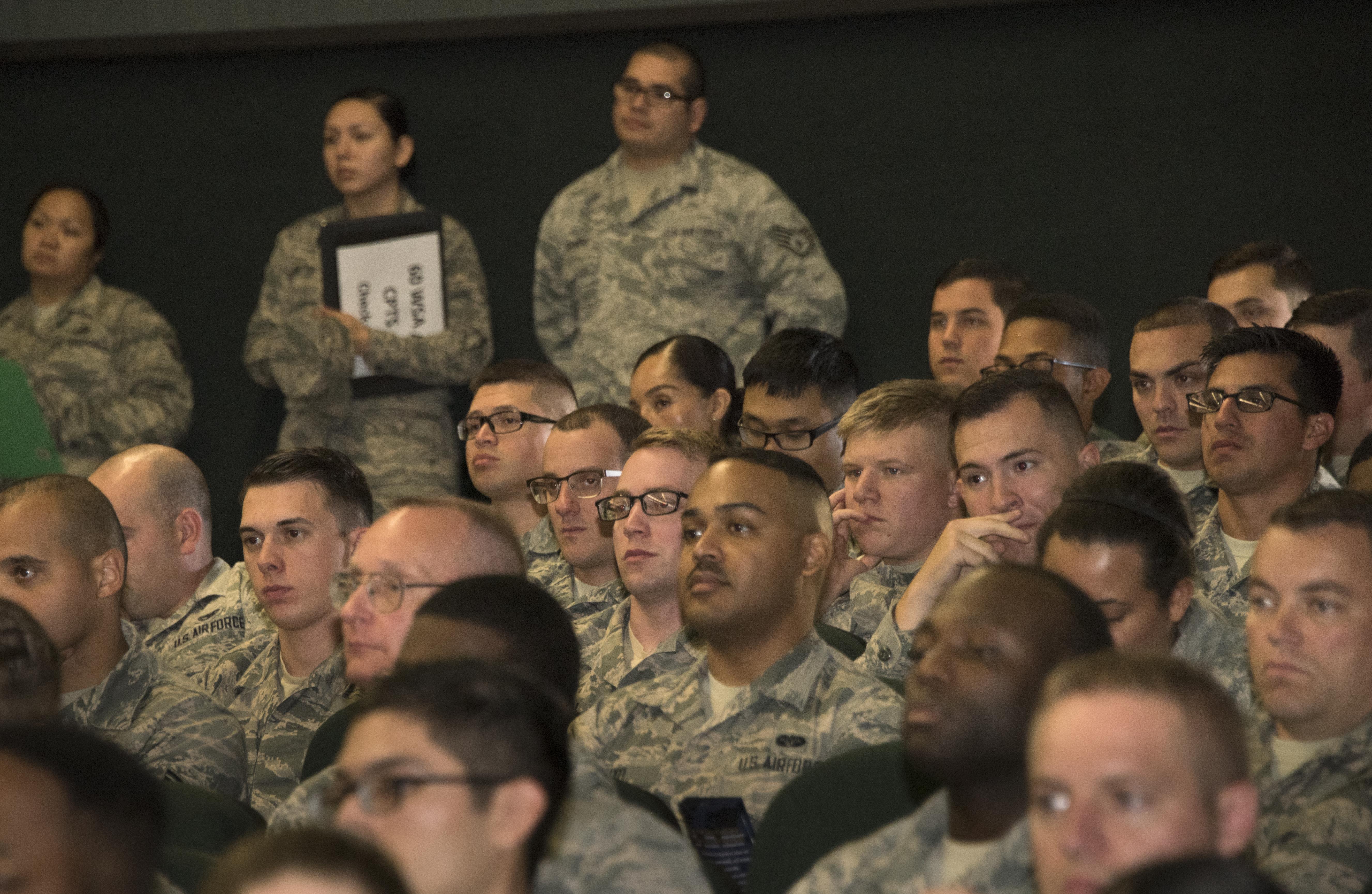 Commanders call any place any time travis air force base display