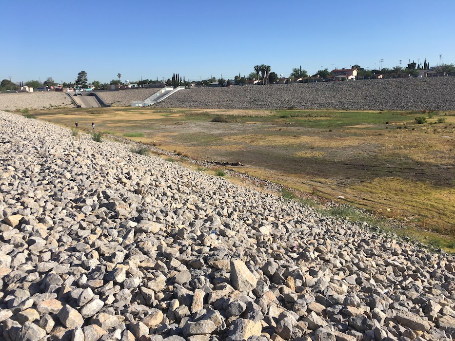 EL PASO, Texas – The Carolina Basin is part of the city’s stormwater master plan to address flood risk during major rain events. Photo by Richard Negri, May 2, 2017. This was a 2017 Photo Drive entry.