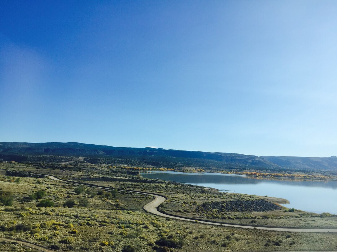 COCHITI LAKE, N.M. – A view of the lake, Oct. 26, 2017.