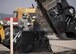 U.S. Air Force Senior Airman Gollie Felder, 8th Civil Engineer Squadron Pest Management journeyman, participates in rapid airfield damage repair training at Kunsan Air Base, Republic of Korea, Oct. 25, 2017. The new RADR process was developed by the Air Force Civil Engineer Center to repair damaged airfields at a faster pace. (U.S. Air Force photo by Staff Sgt. Victoria H. Taylor)