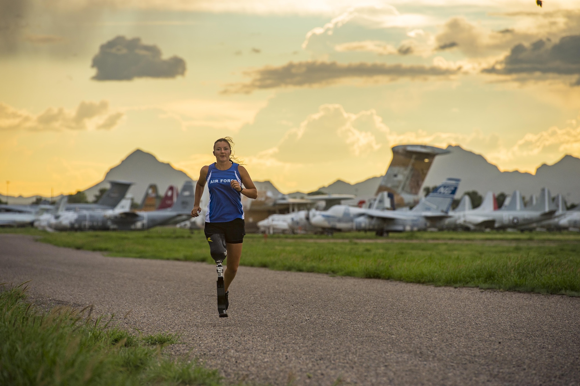 Providing Reinforcement: Air Force family helps amputee Airmen return to duty