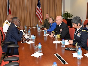 Security leaders from the United States and Trinidad and Tobago discuss security cooperation