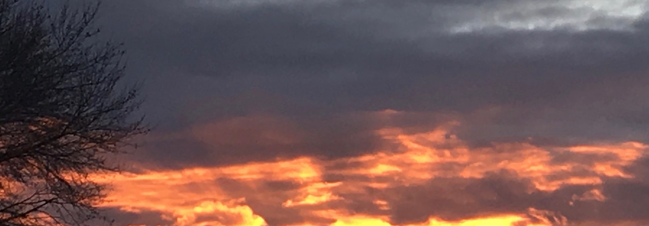 ALBUQUERQUE, N.M. – Sunrise as seen from the front of the District Office, March 1, 2017. Photo by Denise Cook. This was a 2017 Photo Drive entry.