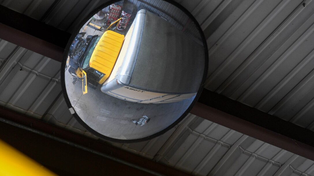 Security forces Airmen protect base through inspection