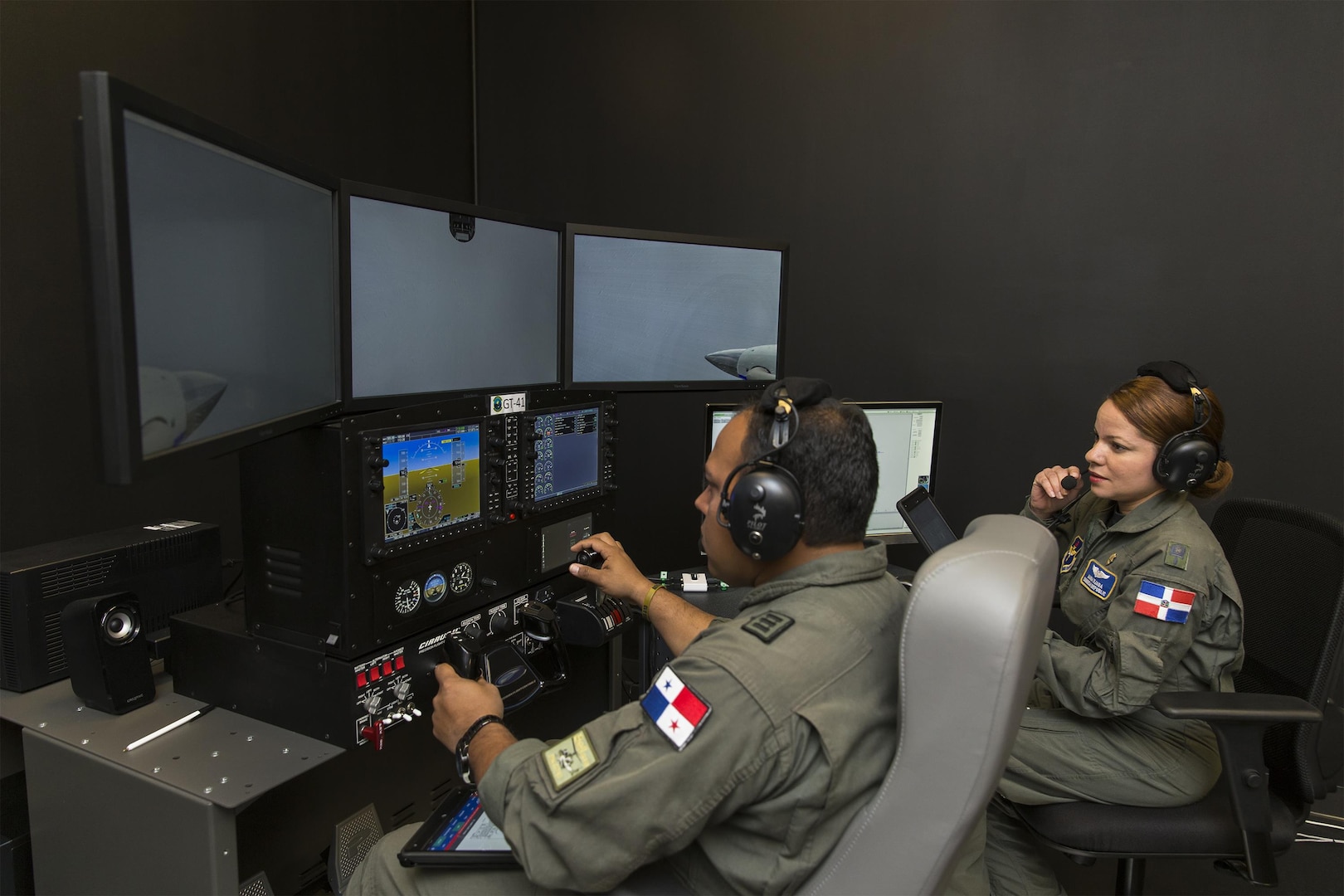 Maj. Maria Tejada-Quintana, who is a guest instructor at the Inter-American Air Forces Academy at Joint Base San Antonio-Lackland, is the only female flight guest instructor teaching international students from partner nations in the Western Hemisphere.