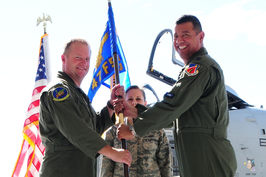 47th Fighter Squadron gets new commander