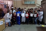 DLA Land Warren volunteers at Gleaners Food Bank